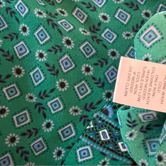 Loft blue and green Blouse - Picture 2 of 6